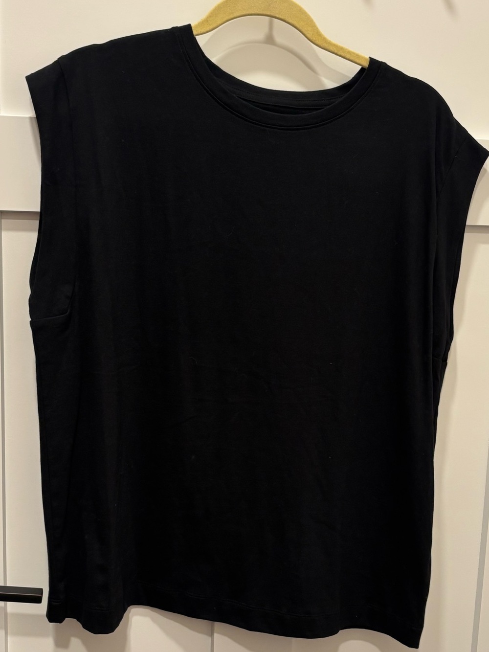 A New Day Black Muscle tee